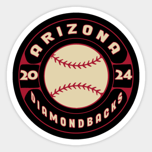 Diamondbacks Baseball Sticker